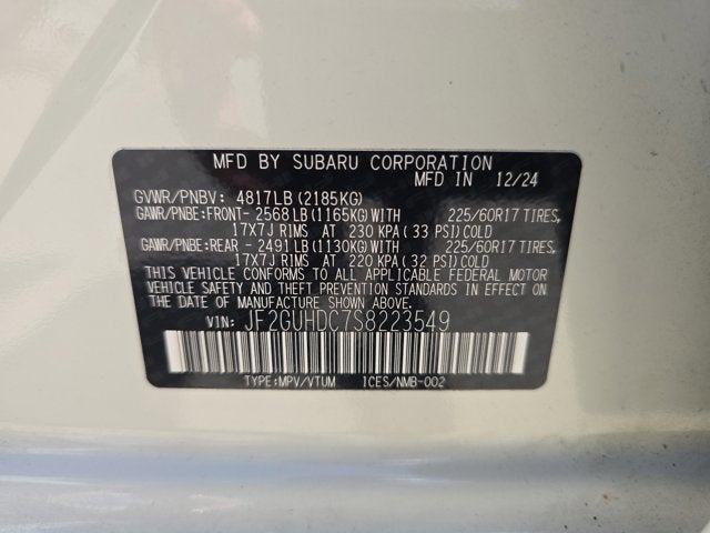 2025 Subaru Crosstrek Premium