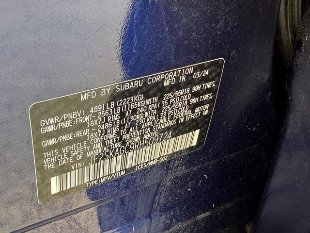 2024 Subaru Forester Sport