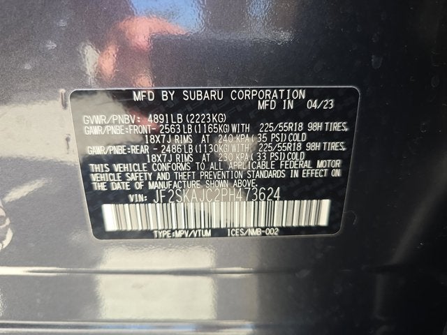 2023 Subaru Forester Sport