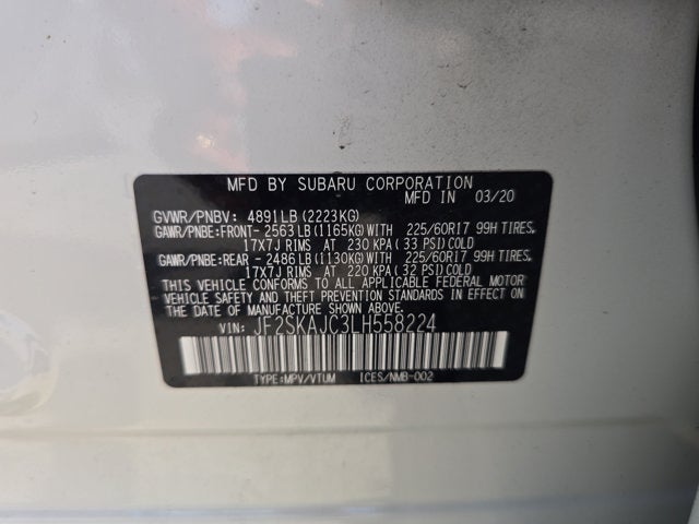 2020 Subaru Forester Premium
