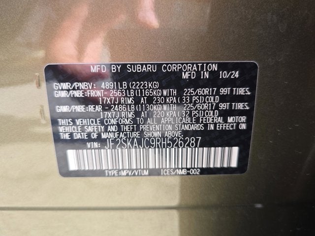 2024 Subaru Forester Wilderness