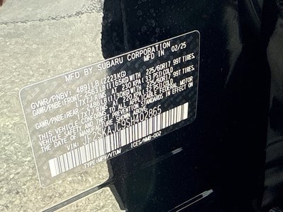 2025 Subaru Forester Wilderness