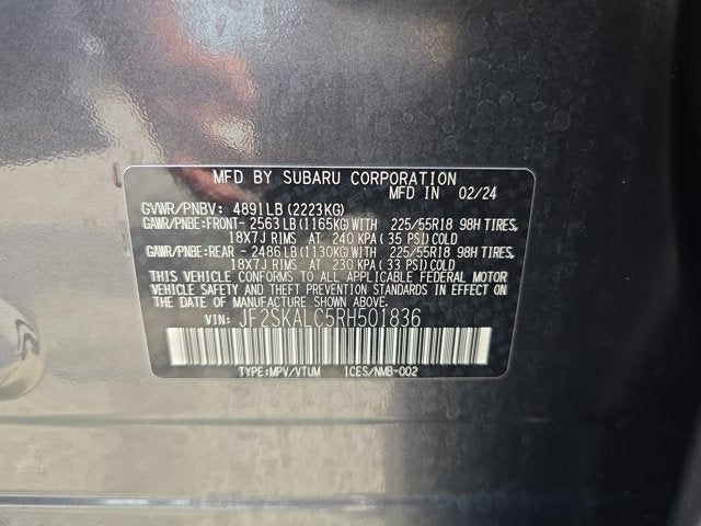 2024 Subaru Forester Limited