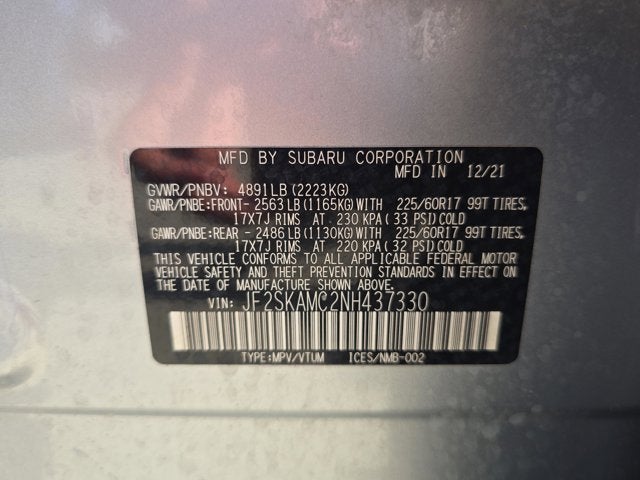 2022 Subaru Forester Wilderness
