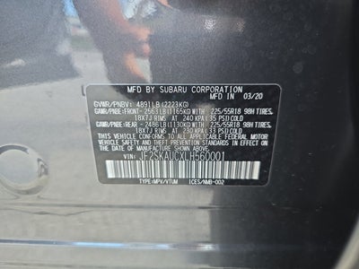 2020 Subaru Forester Limited