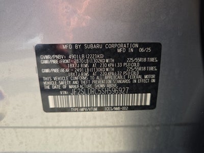 2025 Subaru Forester Limited