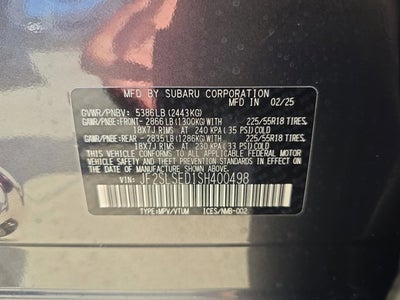 2025 Subaru Forester Premium Hybrid