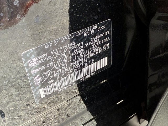 2025 Subaru Forester Limited Hybrid