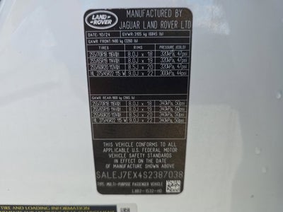 2025 Land Rover Defender S