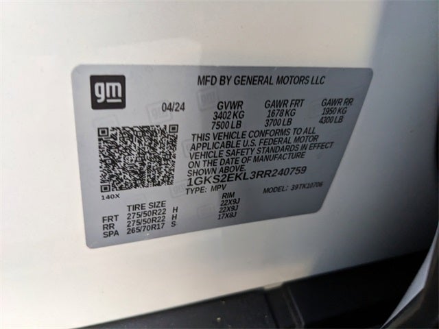 2024 GMC Yukon Denali Ultimate