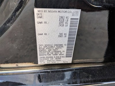 2024 Nissan Altima 2.5 SV