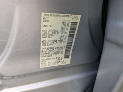 2018 Nissan Titan SV