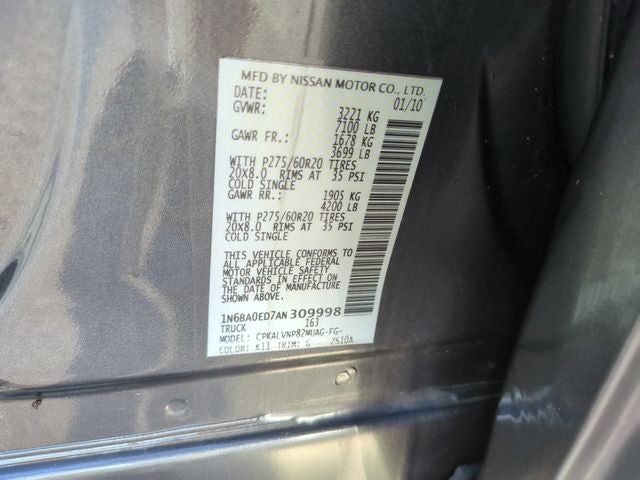 2010 Nissan Titan LE