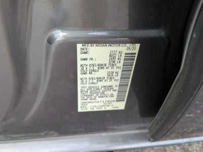 2020 Nissan Frontier SV