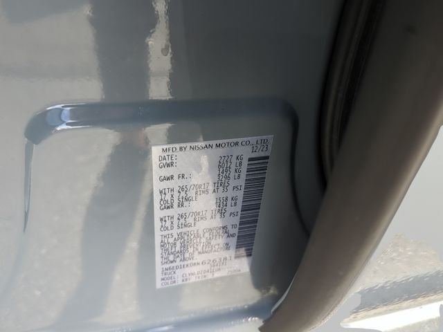 2024 Nissan Frontier PRO-4X