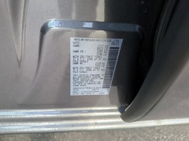 2026 Nissan Frontier PRO-4X