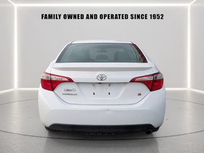 2015 Toyota Corolla S Plus