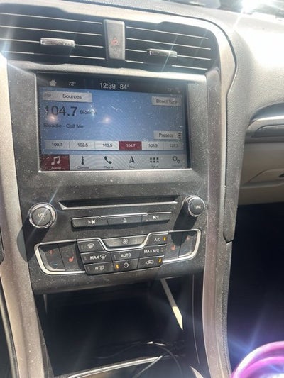 2018 Ford Fusion SE