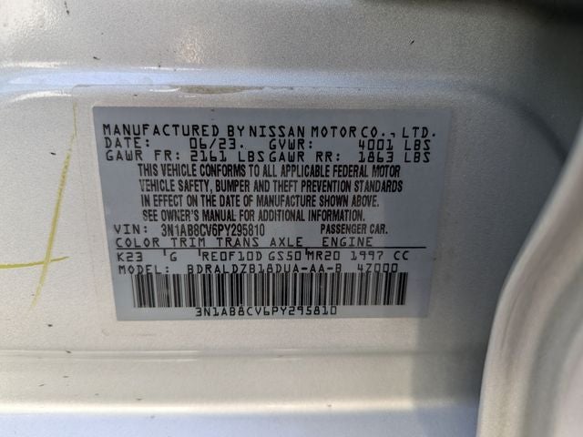 2023 Nissan Sentra SV