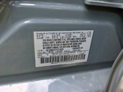 2026 Nissan Sentra SV