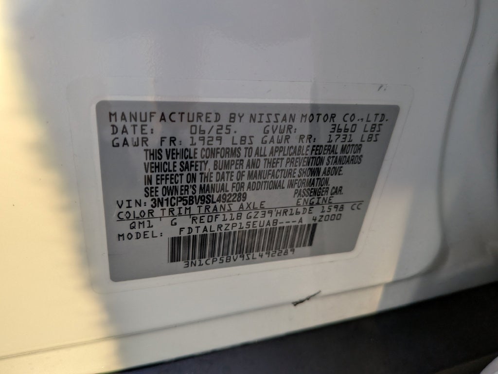 2025 Nissan Kicks Play S