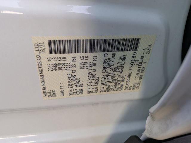 2021 Nissan Rogue SL