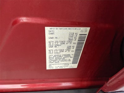 2020 Nissan Murano Platinum