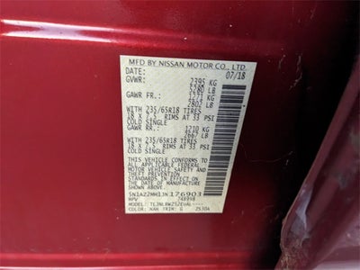 2018 Nissan Murano SL