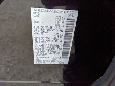 2024 Nissan Pathfinder Rock Creek