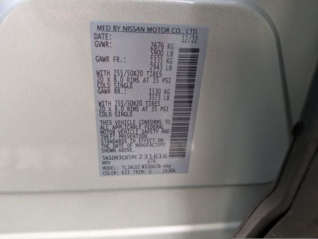 2023 Nissan Pathfinder SL