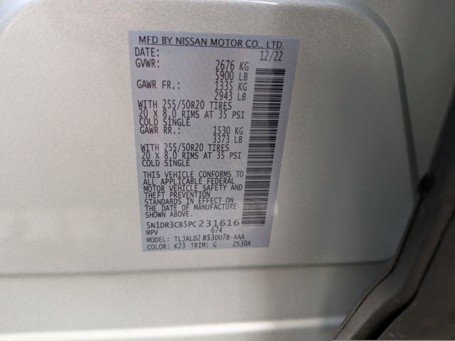 2023 Nissan Pathfinder SL