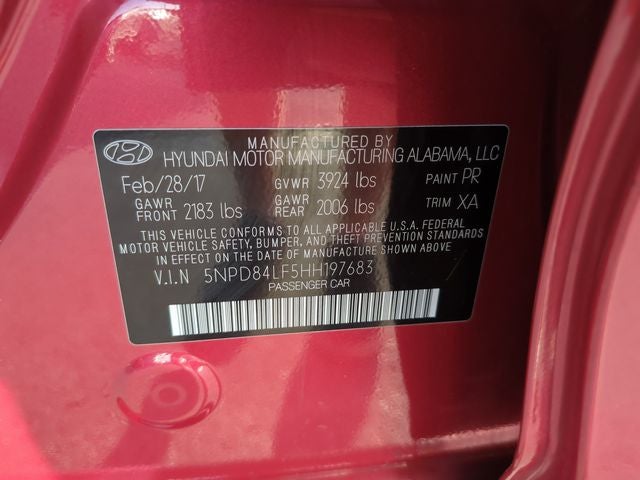 2017 Hyundai Elantra Value Edition