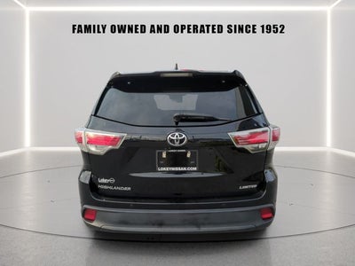 2016 Toyota Highlander Limited Platinum V6