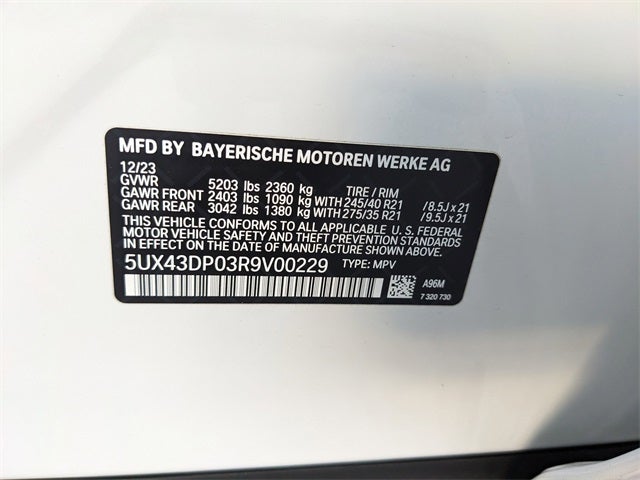 2024 BMW X3 sDrive30i