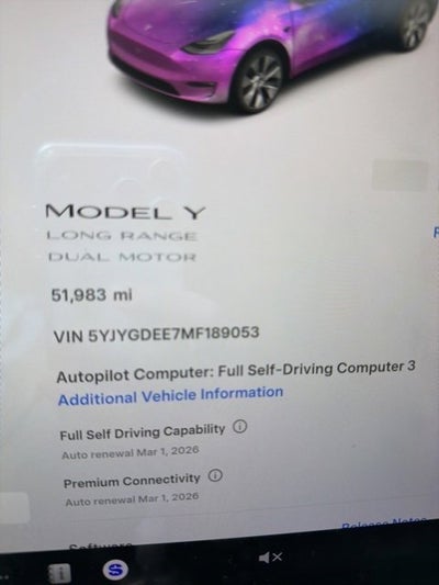 2021 Tesla Model Y Long Range