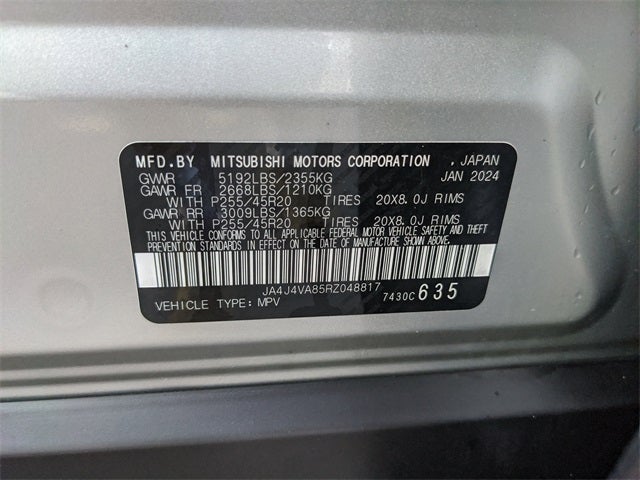 2024 Mitsubishi Outlander SE Black Edition