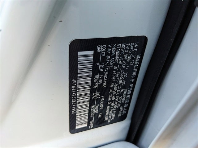 2022 Nissan Rogue Sport S