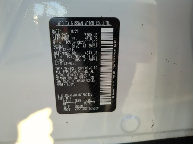 2022 Nissan Armada SL