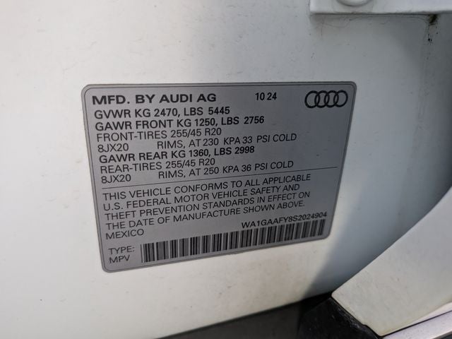 2025 Audi Q5 45 S line Premium quattro