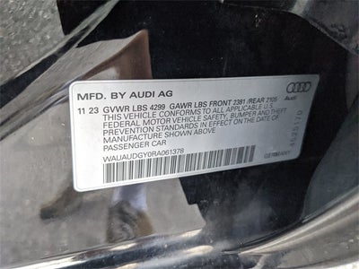 2024 Audi A3 40 Premium Plus FrontTrak