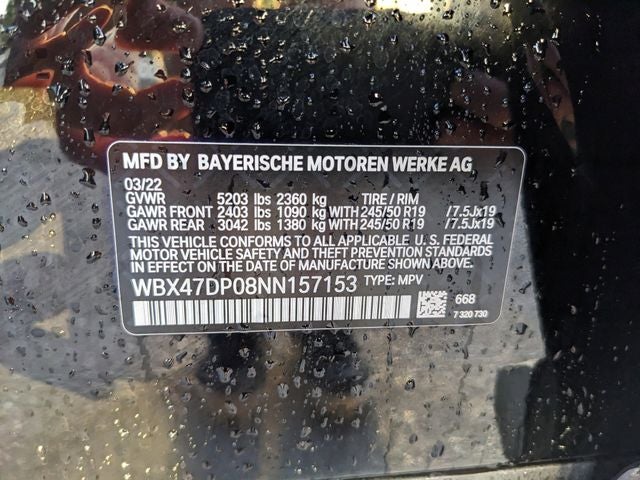 2022 BMW X3 sDrive30i