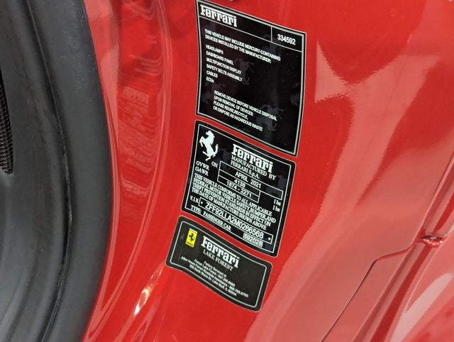 2021 Ferrari F8 Tributo Base