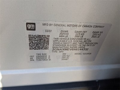 2022 Chevrolet Equinox RS