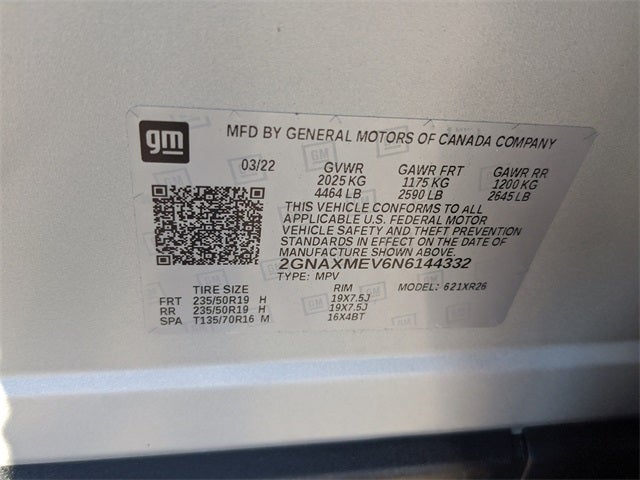 2022 Chevrolet Equinox RS