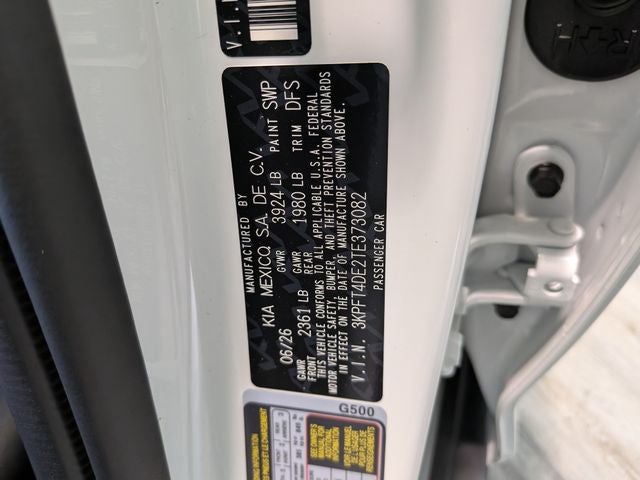 2026 Kia K4 LXS