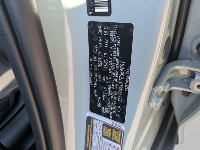 2026 Kia K4 EX