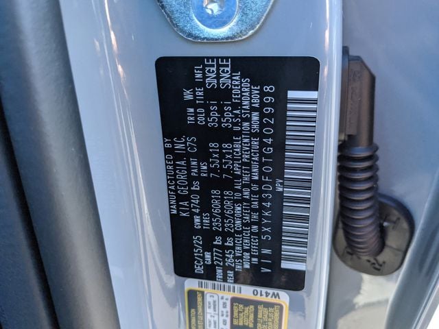 2026 Kia Sportage SX