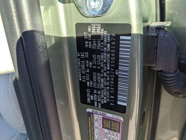 2025 Kia Sorento X-Line EX