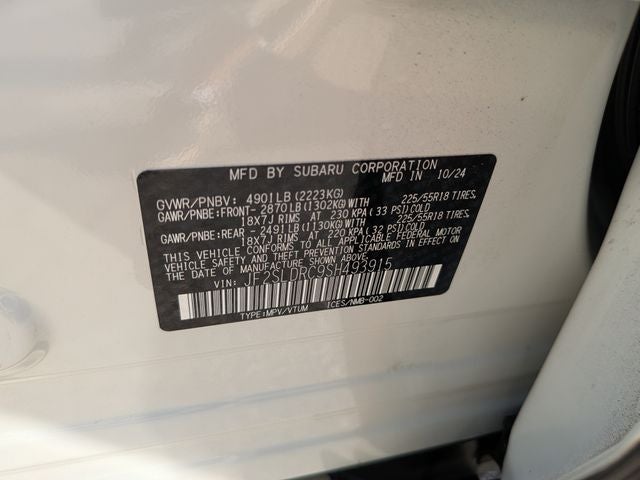2025 Subaru Forester Limited