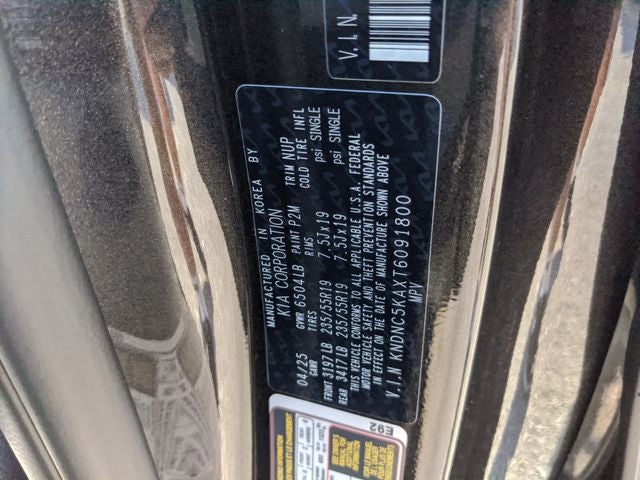 2026 Kia Carnival Hybrid EX